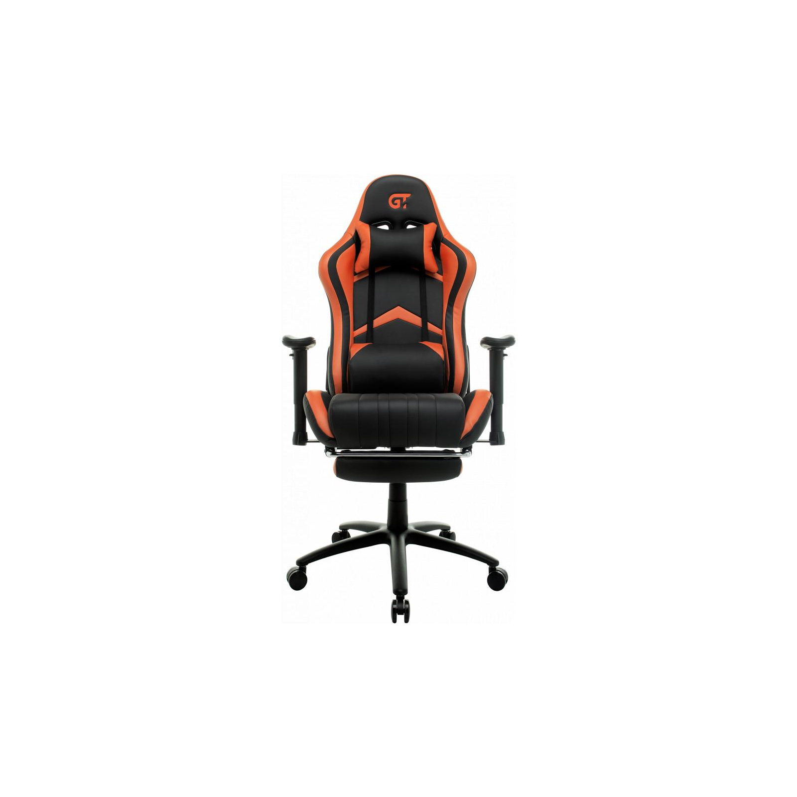 Кресло игровое GT Racer X-2534-F Black/Orange