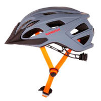 Photos - Bike Helmet GHOST Шолом  Classic 53-58 см Grey/Red  17069 (17069)