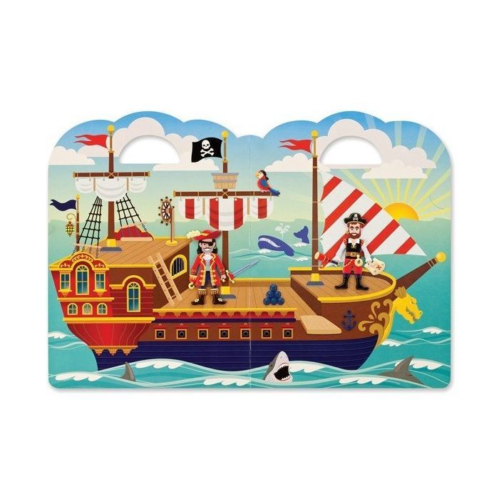 Набор для творчества Melissa&Doug Объемные наклейки Пираты (MD9102) изображение 4