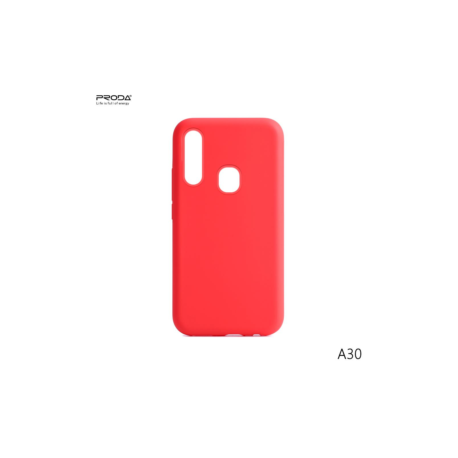 Чохол до мобільного телефона Proda Soft-Case для Samsung A30 Red (XK-PRD-A30-RD)