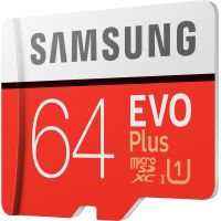 Карта памяти Samsung 64GB microSDXC class 10 UHS-I U1 Evo Plus V2 (MB-MC64HA/RU) изображение 4