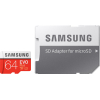 Карта пам'яті Samsung 64GB microSDXC class 10 UHS-I U1 Evo Plus V2 (MB-MC64HA/RU)
