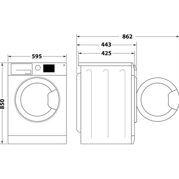 Стиральная машина Indesit OMTWSA61053WKEU изображение 12