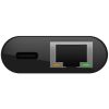 Переходник USB-C - Ethernet 60W PD, black Belkin (INC001BTBK) изображение 2