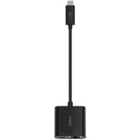 Переходник USB-C - Ethernet 60W PD, black Belkin (INC001BTBK) изображение 3
