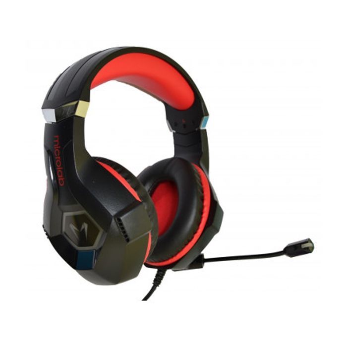 Наушники Microlab G7 Black-Red (G7_b+r) изображение 3