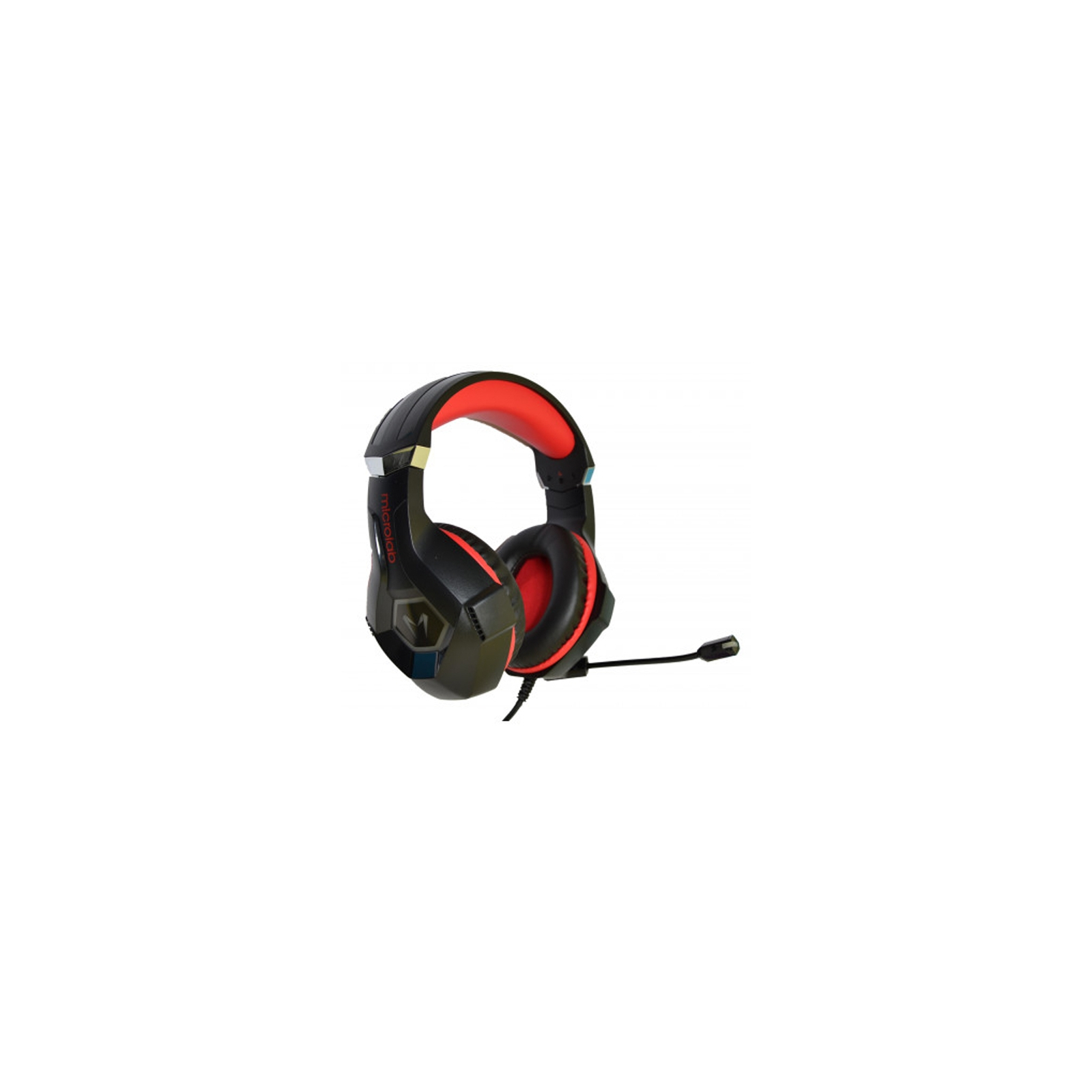 Навушники Microlab G7 Black-Red (G7_b+r) зображення 3