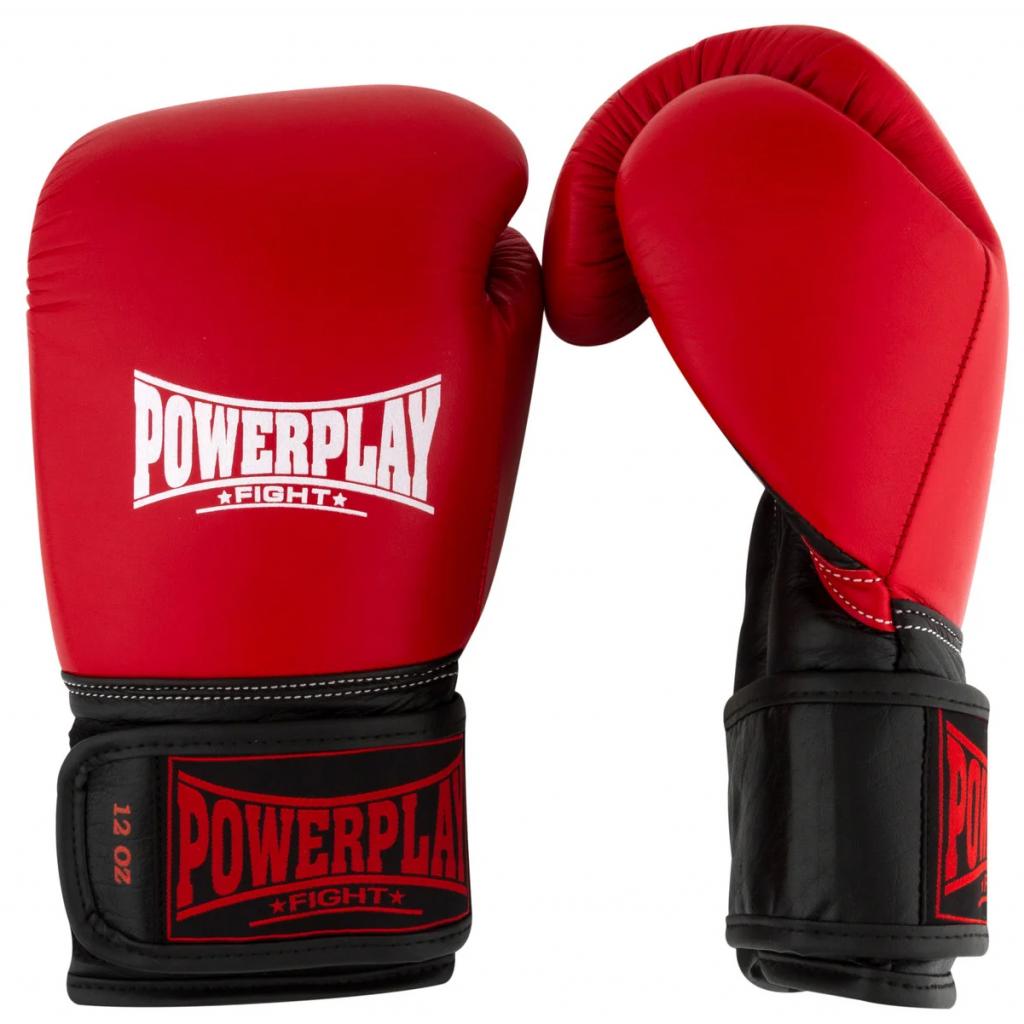 Боксерські рукавички PowerPlay 3015 16oz Red (PP_3015_16oz_Red) зображення 2