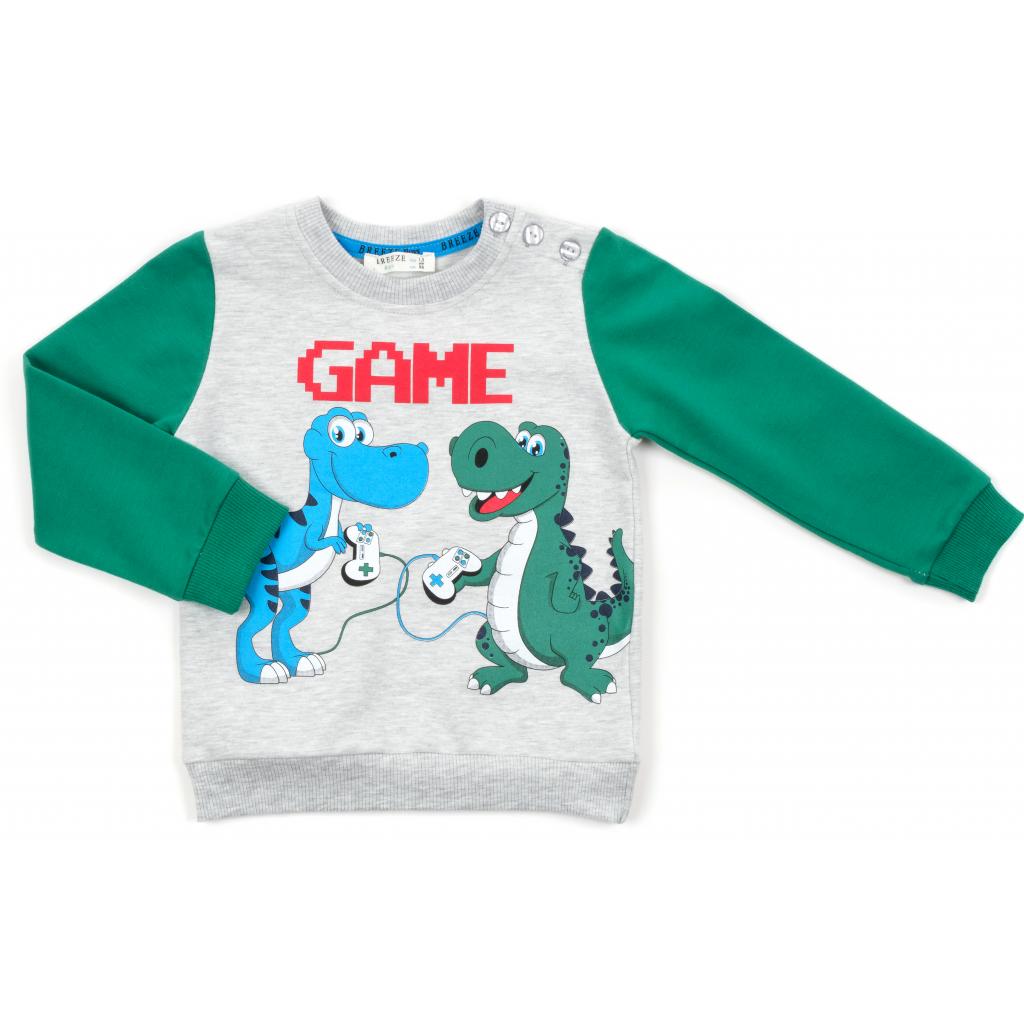 Набір дитячого одягу Breeze "GAME" (14435-86B-gray) зображення 2