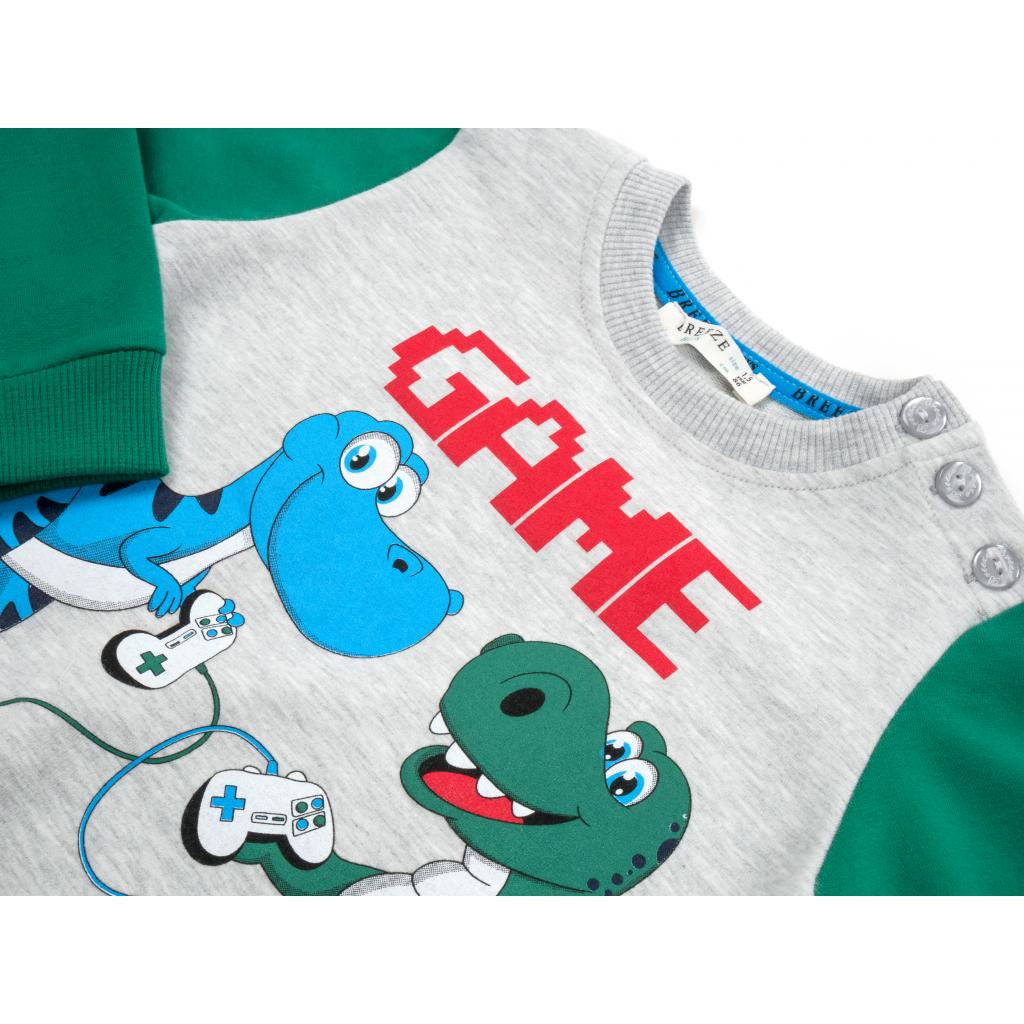 Набір дитячого одягу Breeze "GAME" (14435-110B-gray) зображення 7