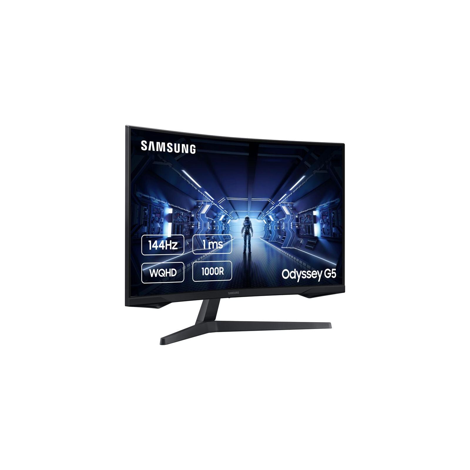 Монитор Samsung Odyssey G5 LC27G55T Black (LC27G55TQWIXCI) изображение 2