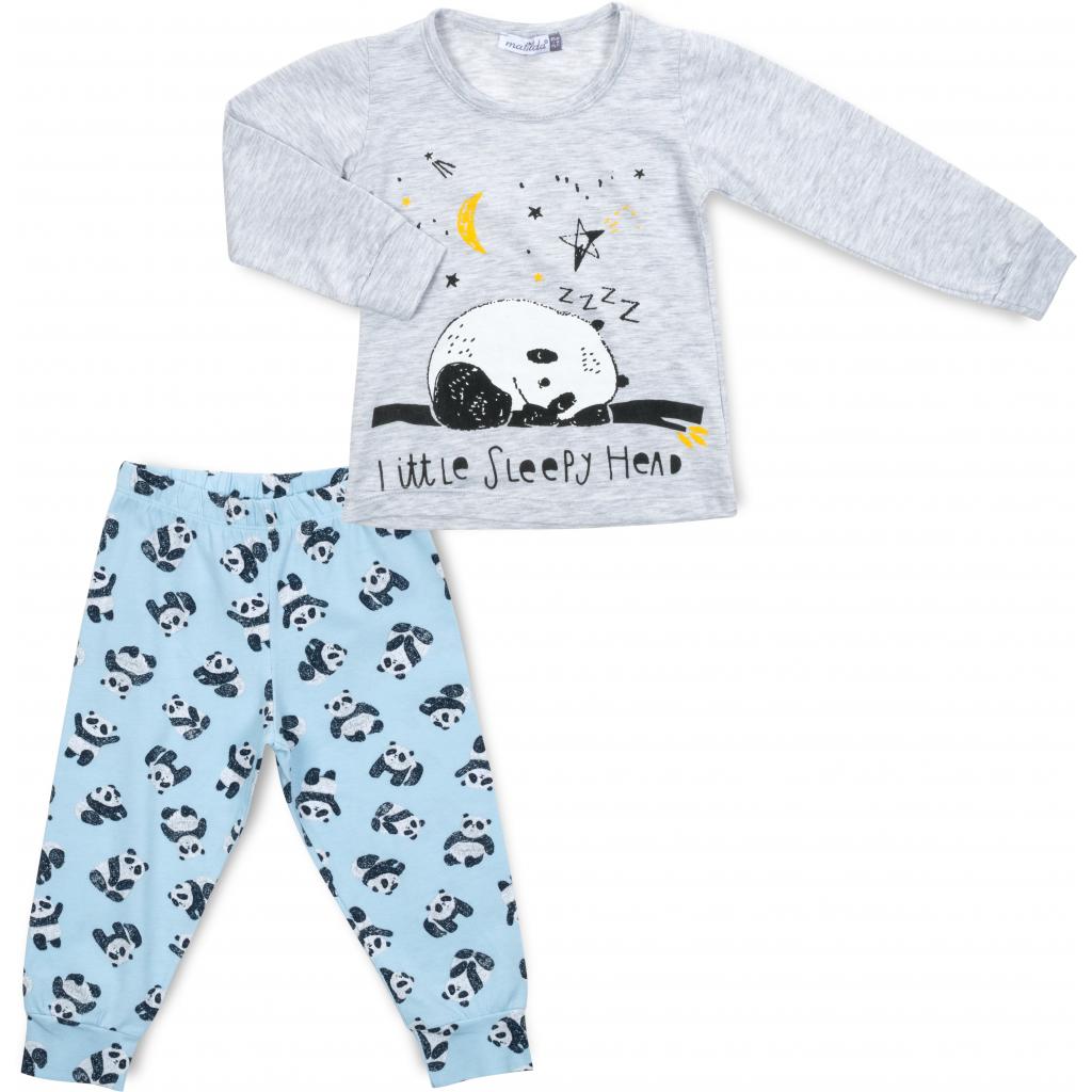 Пижама Matilda с пандами (12122-2-92B-gray)