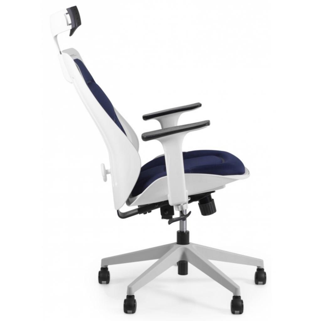 Офісне крісло Barsky Freelance White/Blue (BFB-02) зображення 8