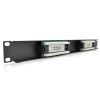 Патч-панель 19" 12хRJ-45 UTP 1U cat.5e Pipo (PP125191U) изображение 2