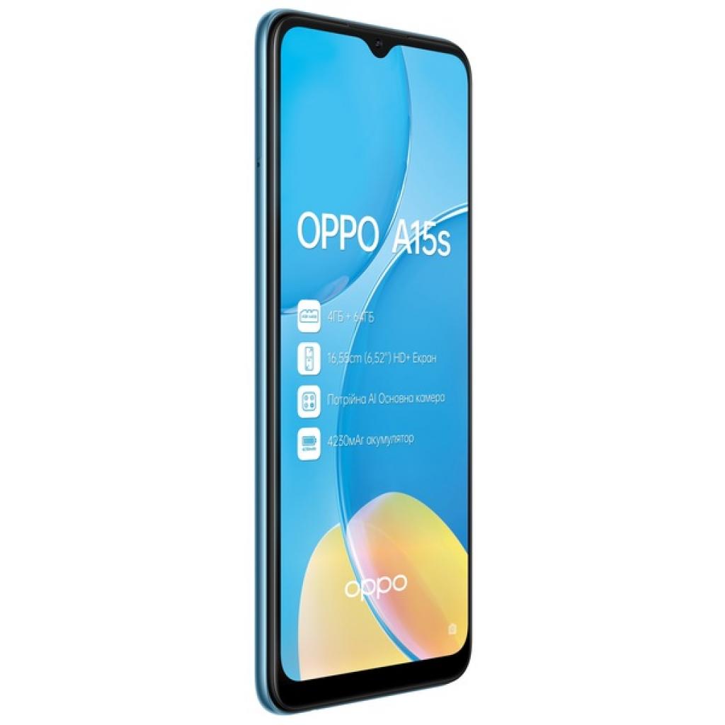 Мобільний телефон Oppo A15s 4/64GB Mystery Blue (OFCPH2179_BLUE_4/64) зображення 7