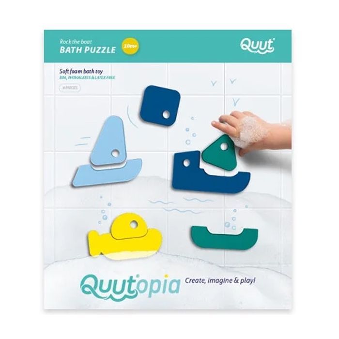 Іграшка для ванної QUUT Пазл-головоломка Човник (171737)