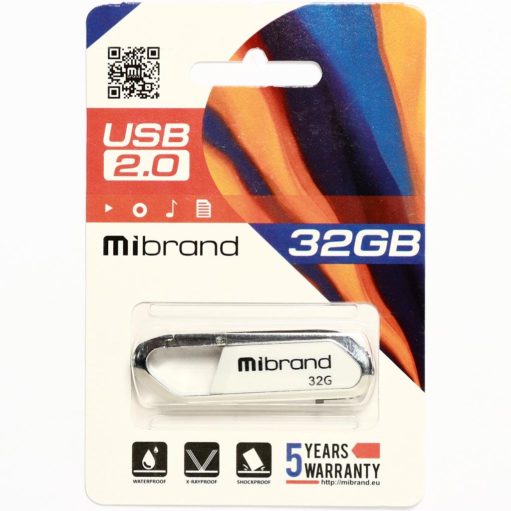 USB флеш накопичувач Mibrand 32GB Aligator Red USB 2.0 (MI2.0/AL32U7DR) зображення 2