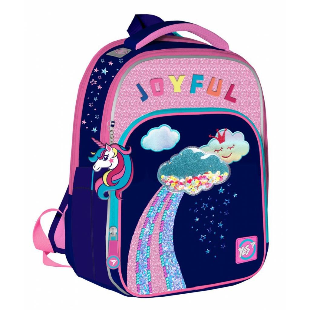 Рюкзак шкільний Yes S-78 Unicorn синьо-рожевий (558432)