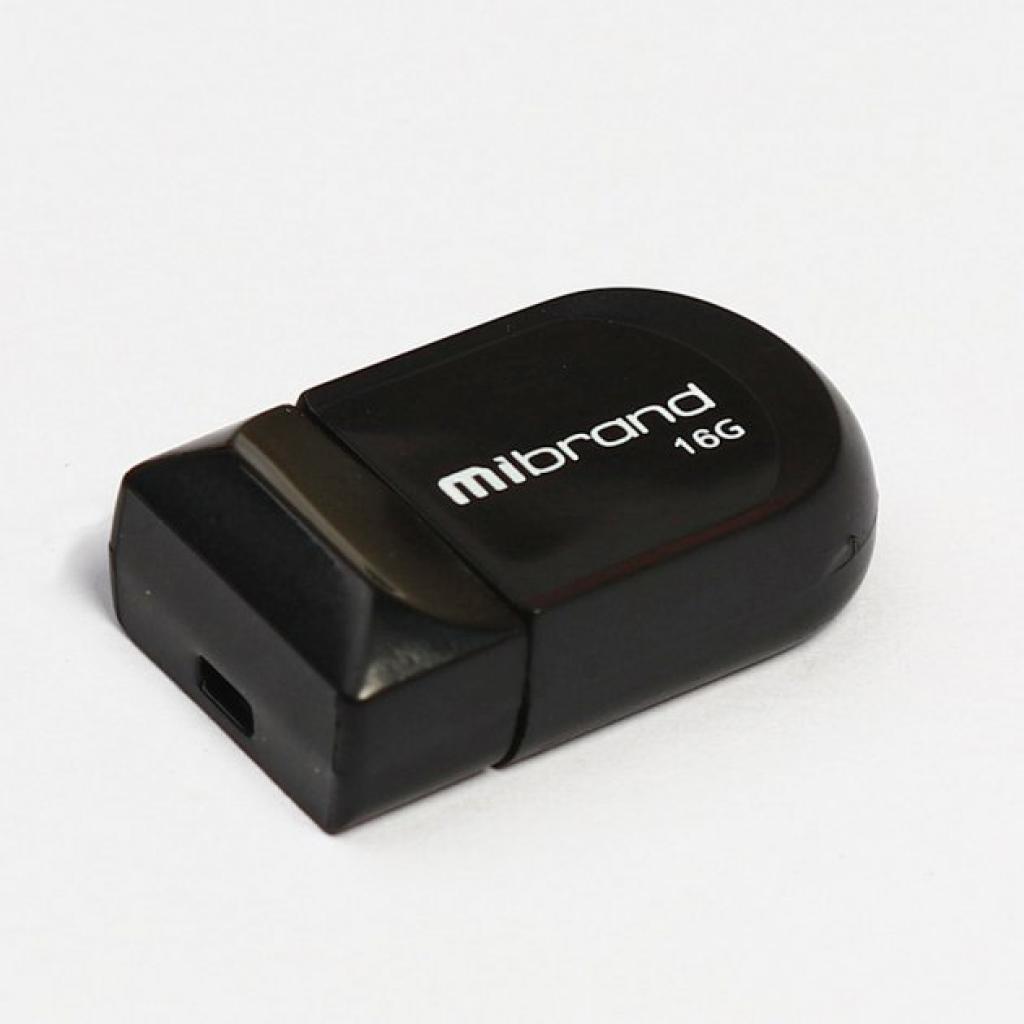 USB флеш накопичувач Mibrand 4GB Scorpio Black USB 2.0 (MI2.0/SC4M3B)