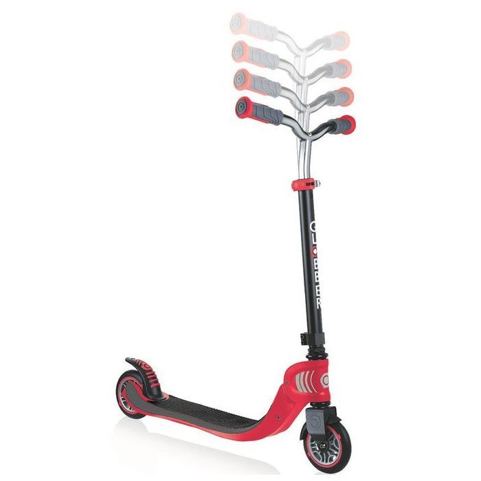 Самокат Globber Flow Foldable 125 черно-красный (473-102) изображение 2