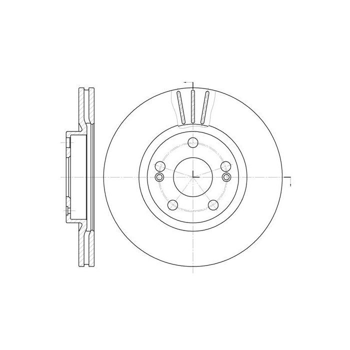Тормозной диск REMSA 6301.10