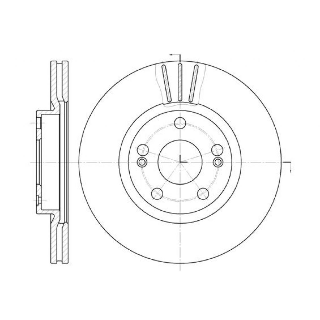 Тормозной диск REMSA 6301.10