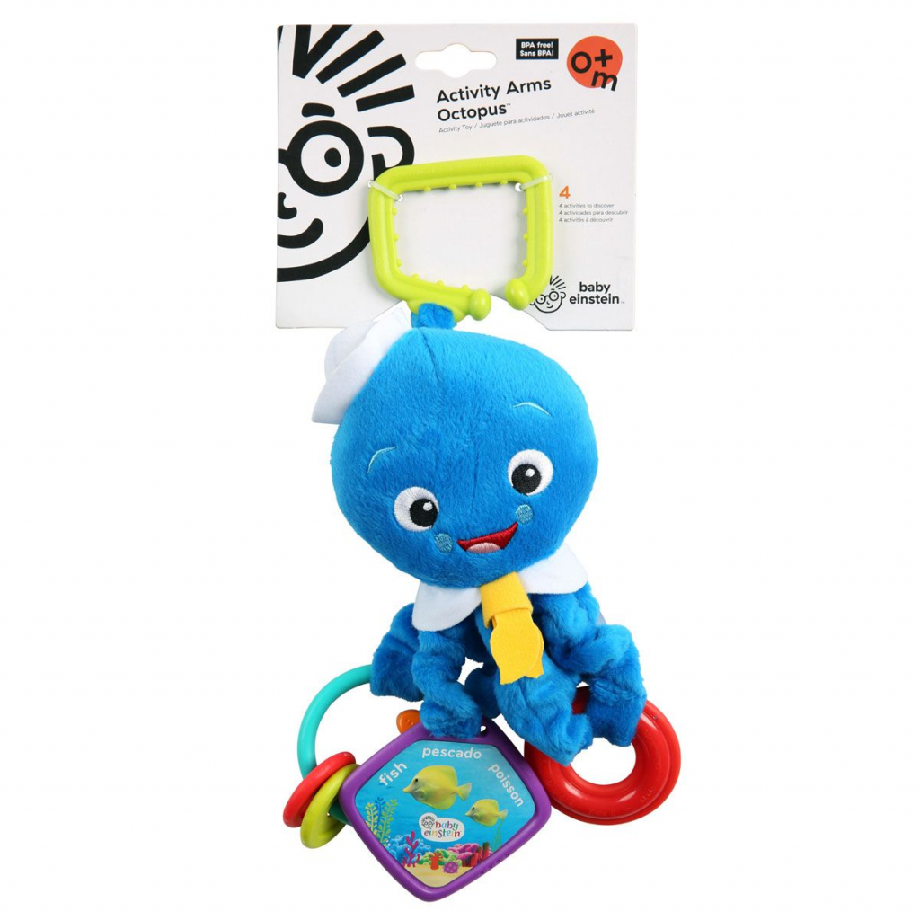 Развивающая игрушка Baby Einstein Activity Arms Octopus (90664) изображение 3