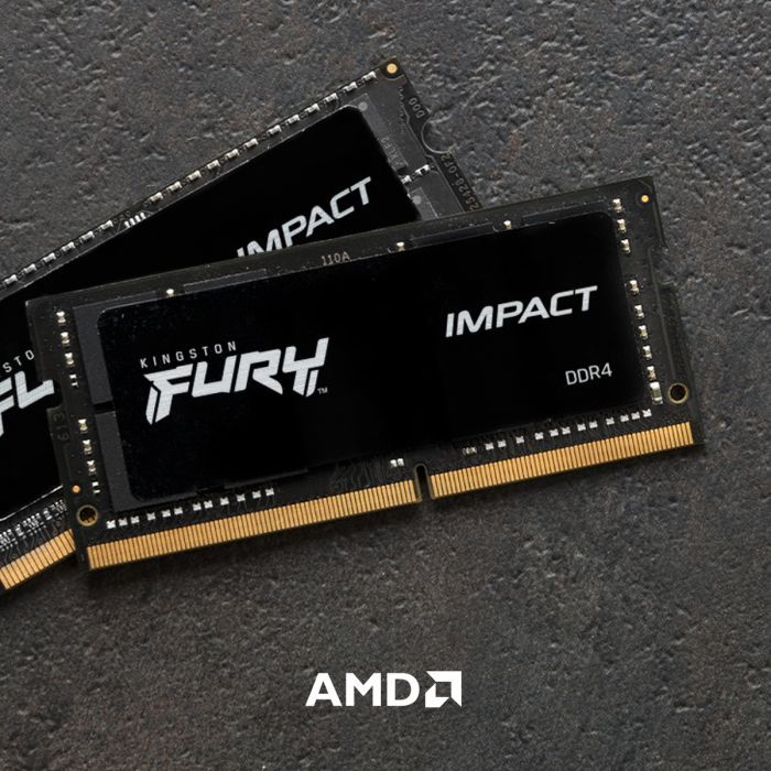 Модуль пам'яті для ноутбука SoDIMM DDR4 16GB 3200 MHz Impact Kingston Fury (ex.HyperX) (KF432S20IB/16) зображення 4