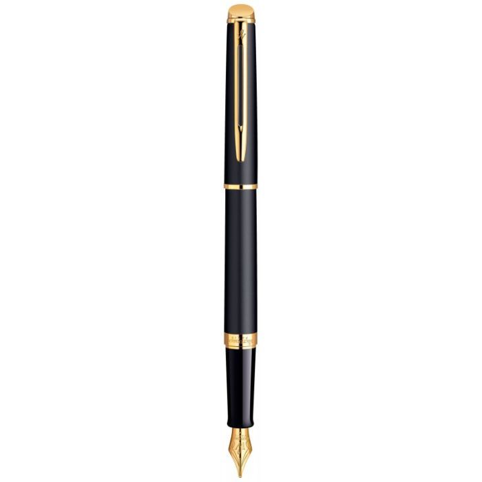 Ручка перьевая Waterman HEMISPHERE Mаtte Black  FP F (12 003)