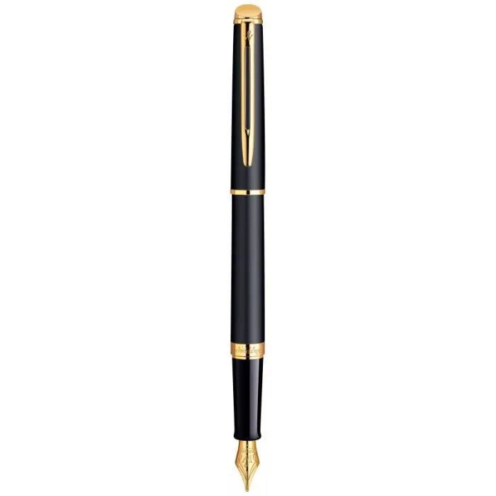 Ручка перьевая Waterman HEMISPHERE Mаtte Black  FP F (12 003)