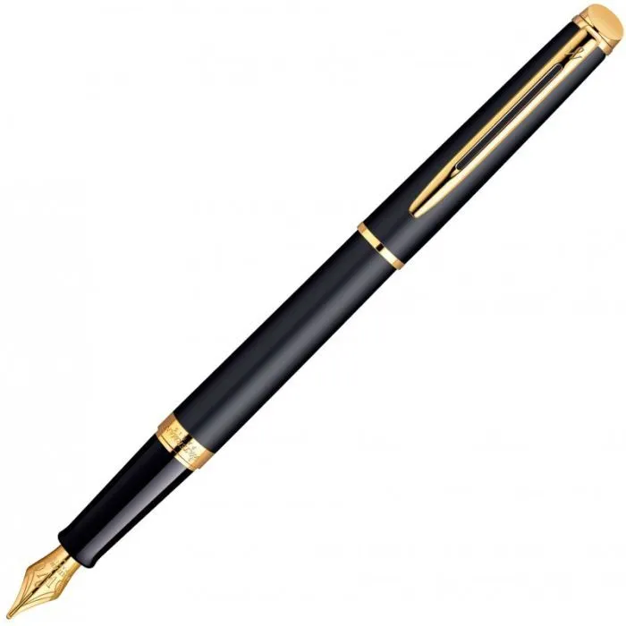 Ручка перьевая Waterman HEMISPHERE Mаtte Black  FP F (12 003) изображение 3