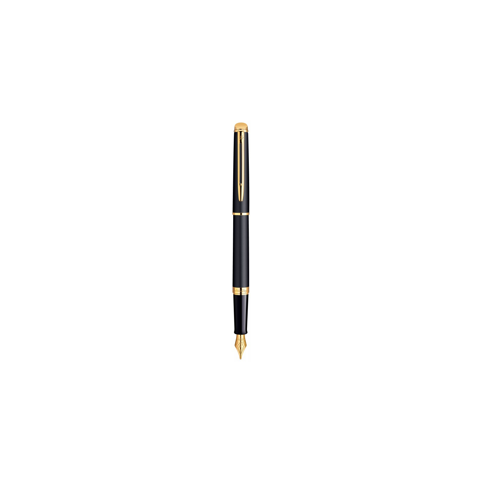 Ручка перьевая Waterman HEMISPHERE Mаtte Black  FP F (12 003)