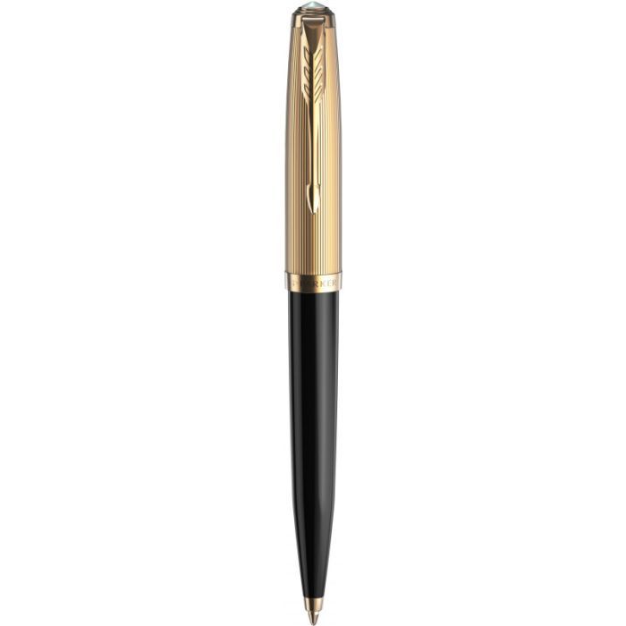 Ручка шариковая Parker PARKER 51 Premium Black GT BP (57 032)