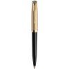 Ручка шариковая Parker PARKER 51 Premium Black GT BP (57 032)
