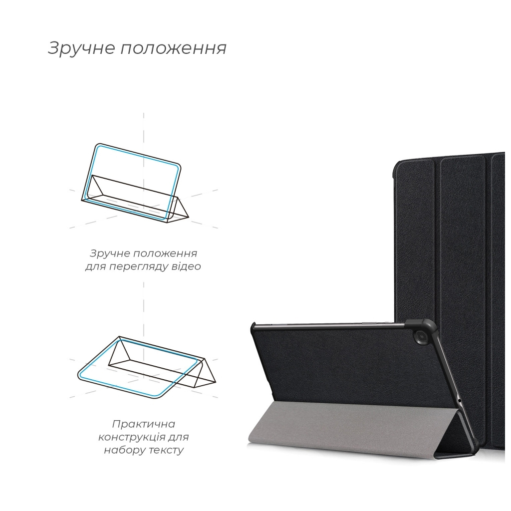 Чохол до планшета Armorstandart Smart Case Samsung Galaxy Tab S6 Lite P610/P613/P615/P619 Black (ARM58626) зображення 3