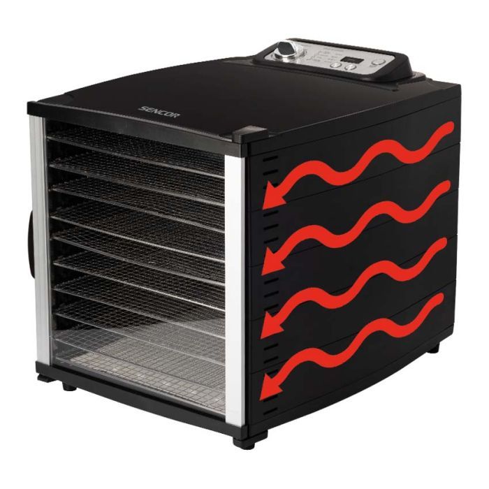 Сушка для овощей и фруктов Sencor SFD 7000BK изображение 6