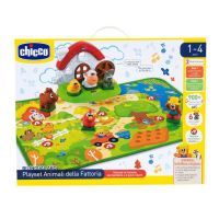 Детский коврик Chicco двуязычный Ферма рус-англ (10769.00.18) изображение 5
