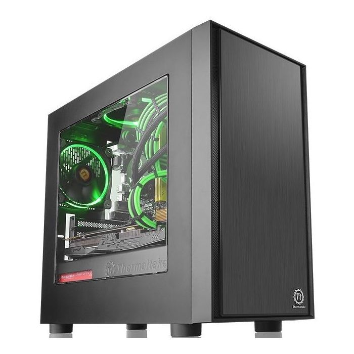 Корпус ThermalTake Versa H17 Black Window (CA-1J1-00S1WN-00)
