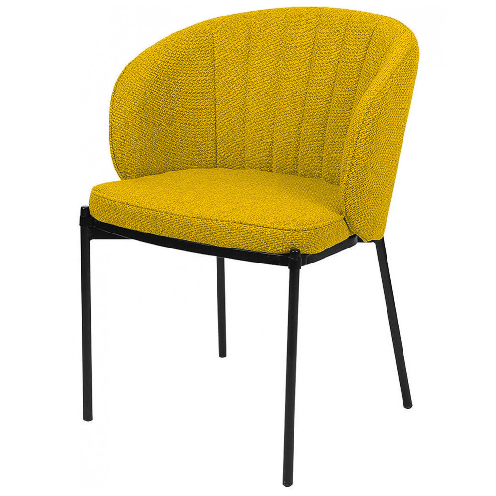 Кухонный стул Concepto Laguna желтый лимон (DC7024-TRF01-YELLOW LEMON)