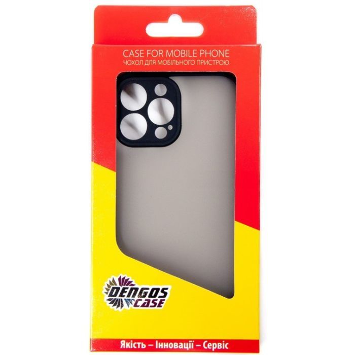 Чехол для мобильного телефона Dengos Matte Bng iPhone 13 Pro (black) (DG-TPU-BNG-14) изображение 2