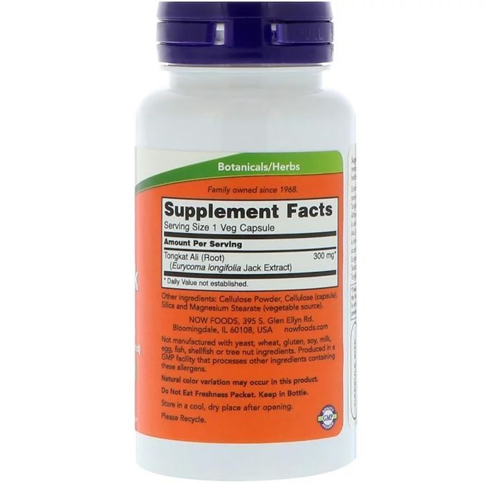 Травы Now Foods Репродуктивное Здоровье Мужчин ТестоДжек, TestoJack 300, 60 (NOW-02202) изображение 2