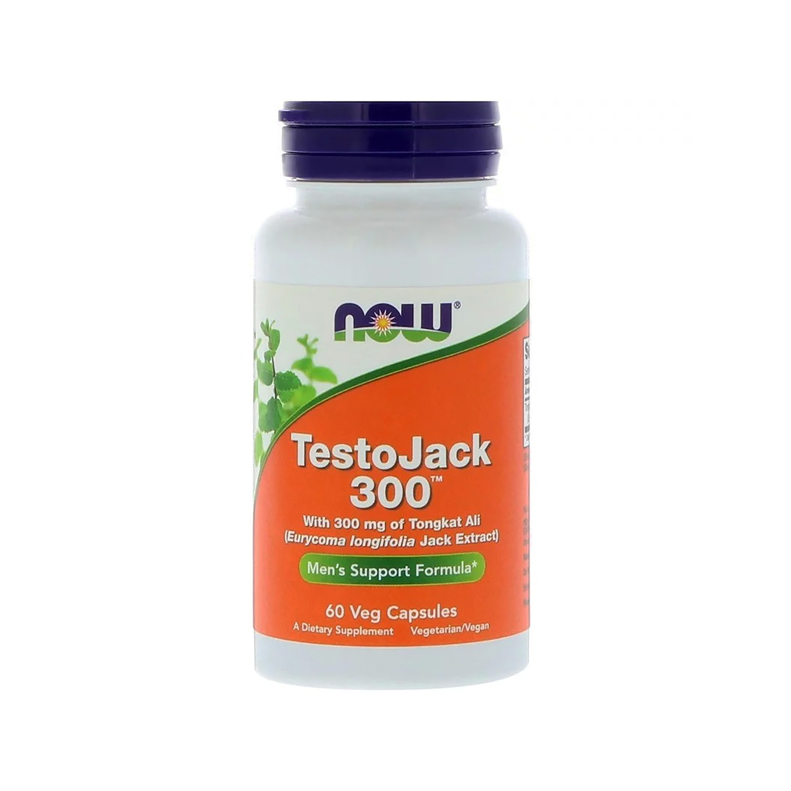 Травы Now Foods Репродуктивное Здоровье Мужчин ТестоДжек, TestoJack 300, 60 (NOW-02202)