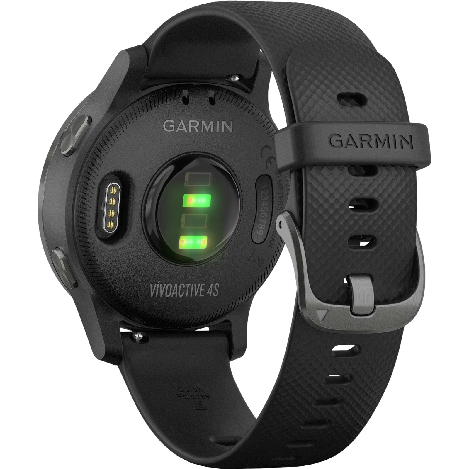 Смарт-годинник Garmin vivoactive 4S, Black/Slate, GPS (010-02172-13) зображення 4