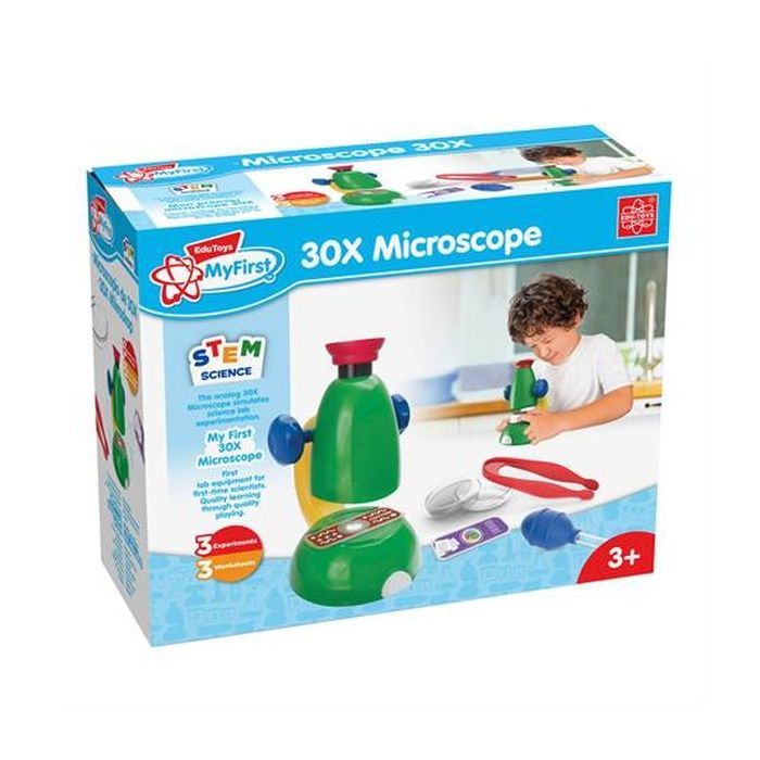 Детский микроскоп EDU-Toys 30x (JS003) изображение 3