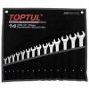 Ключ Toptul ключей комбинированных 14 шт 8-32 мм Hi-Performance (GPAX1401)