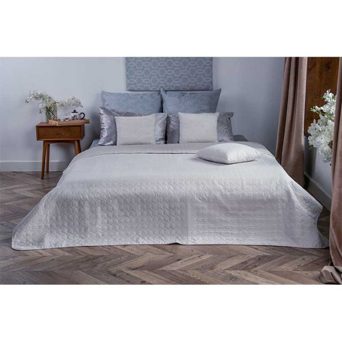 Покрывало Руно двустороннее VeLour Жемчужное 220 х 240 см (330.55_Ice) изображение 8