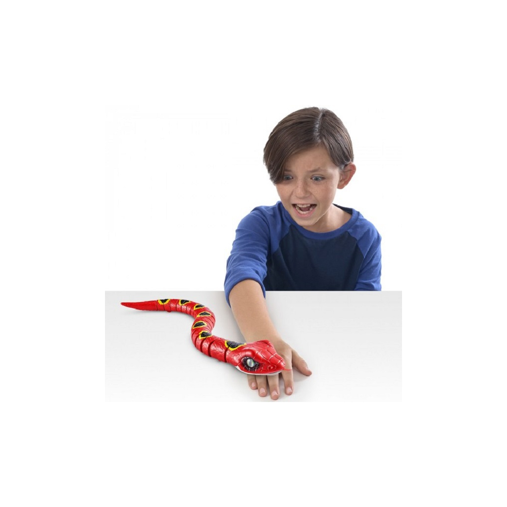 Інтерактивна іграшка Pets & Robo Alive Червона змія (7150-2) зображення 3