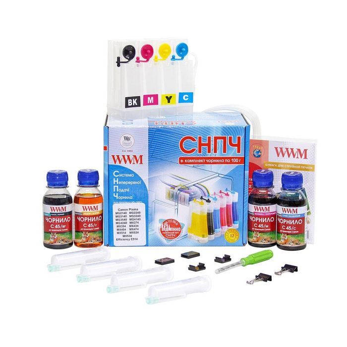 СБПЧ WWM Canon Pixma MG2140/3140/4140 (IS.0124)