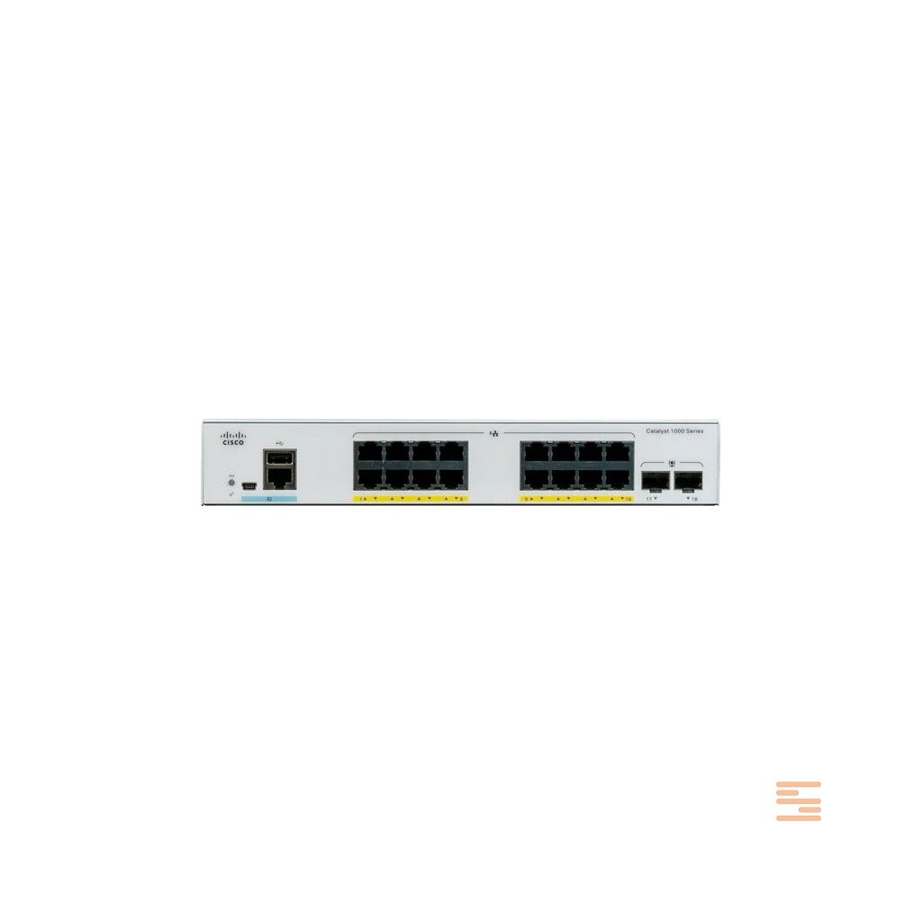 Коммутатор сетевой Cisco C1000-16T-2G-L изображение 2