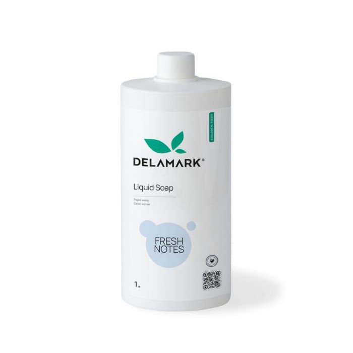 Рідке мило DeLaMark Свіжі нотки 1 л (4820152331939)